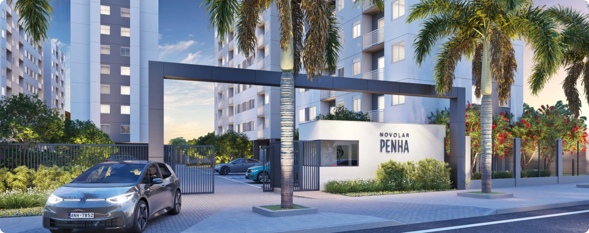 Guarita do empreendimento.